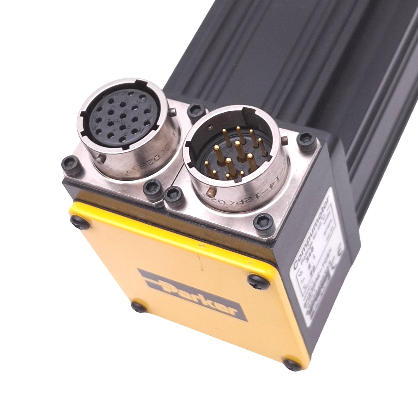Used Parker SM232AE-TGSN Brushless Servo Motor, 340V 2.1A 92oz-in, 1000ppr, 7500rpm