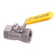 Used Sharpe SV58876010 CF8M Stainless Steel 1-Piece Ball Valve, 1in NPT, 800WOG,