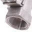 Used Sharpe SV58876010 CF8M Stainless Steel 1-Piece Ball Valve, 1in NPT, 800WOG,