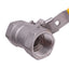 Used Sharpe SV58876010 CF8M Stainless Steel 1-Piece Ball Valve, 1in NPT, 800WOG,