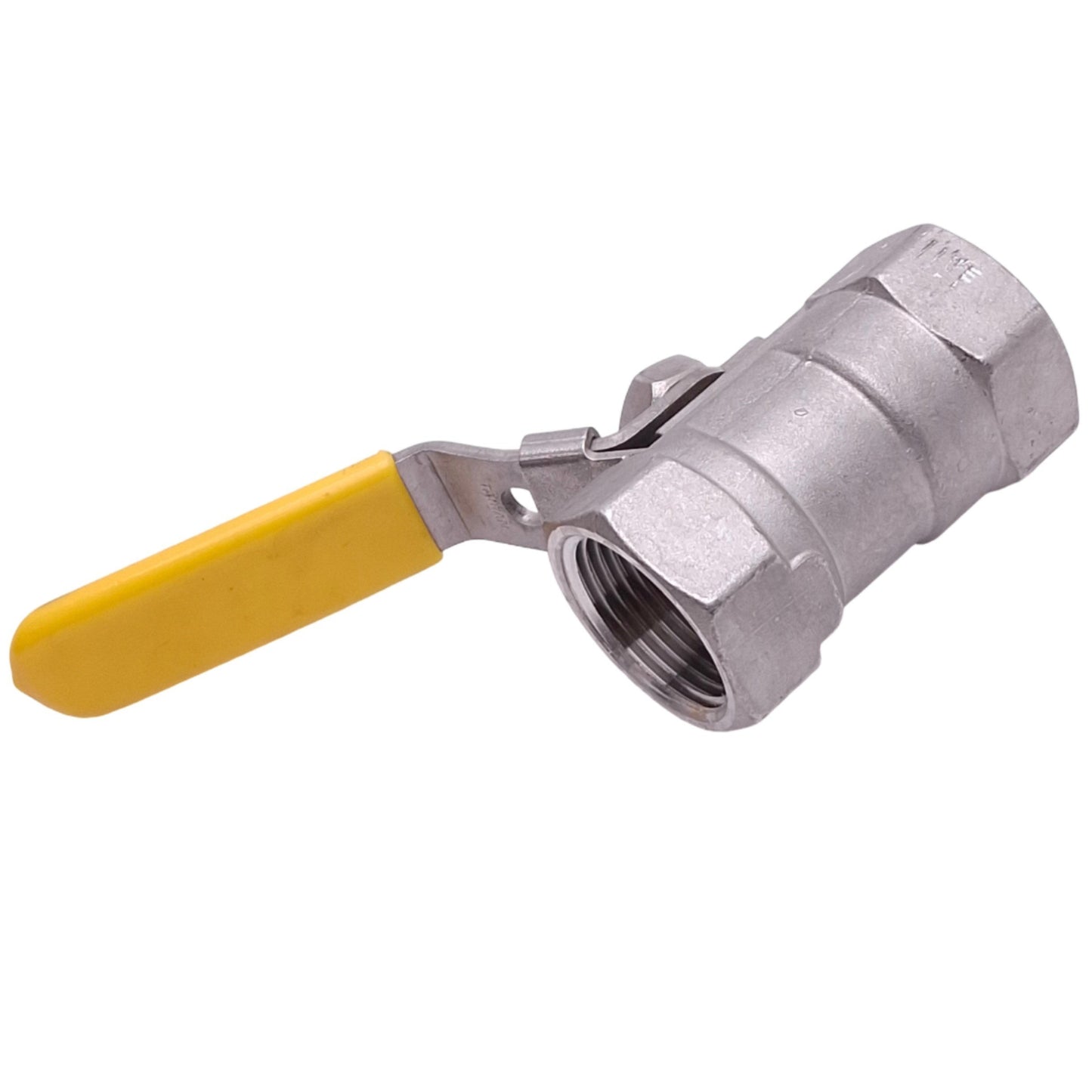 Used Sharpe SV58876010 CF8M Stainless Steel 1-Piece Ball Valve, 1in NPT, 800WOG,