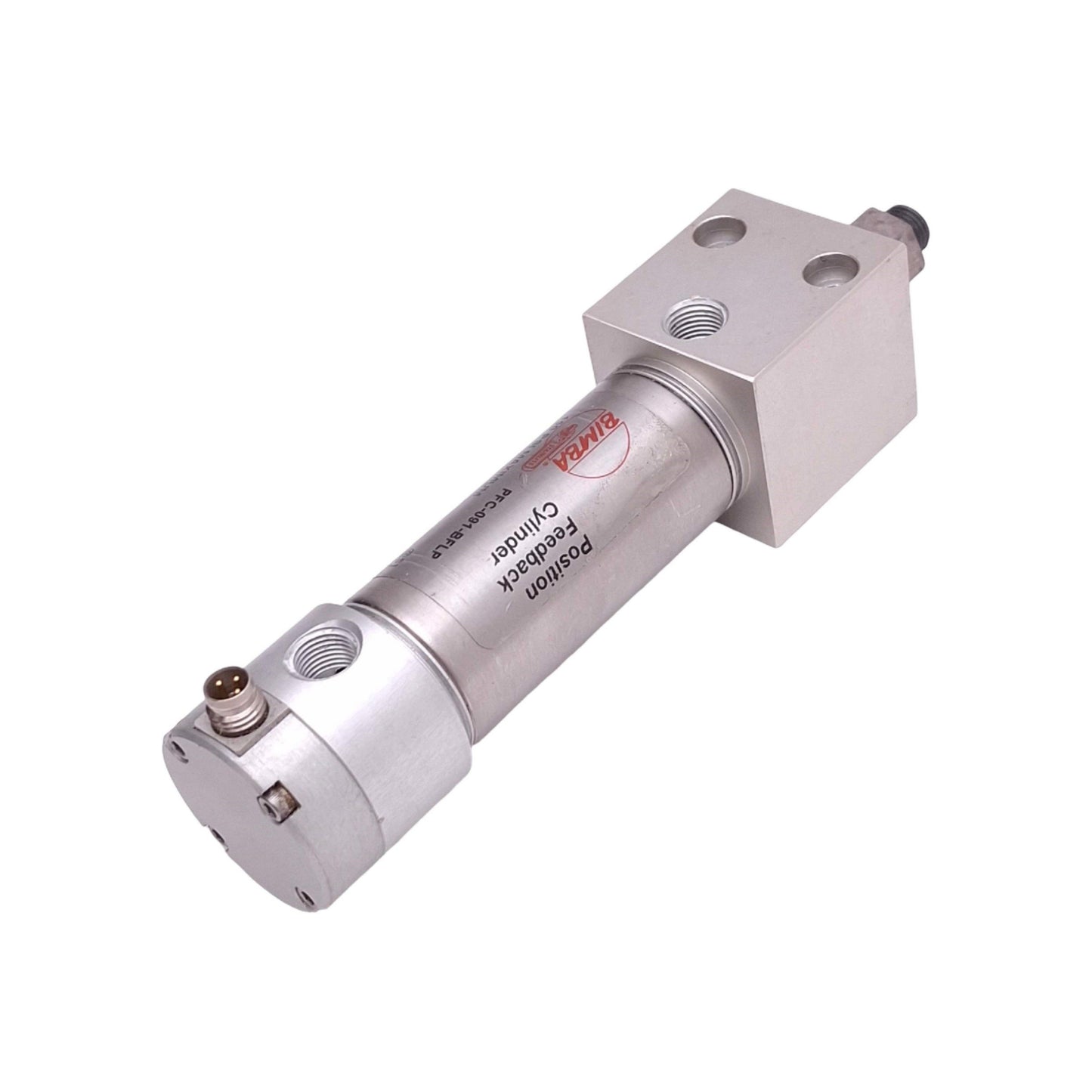 Used Bimba PFC-091-BFLP Position Feedback Cylinder, 1-1/16in Bore, 1in Stroke, 150psi