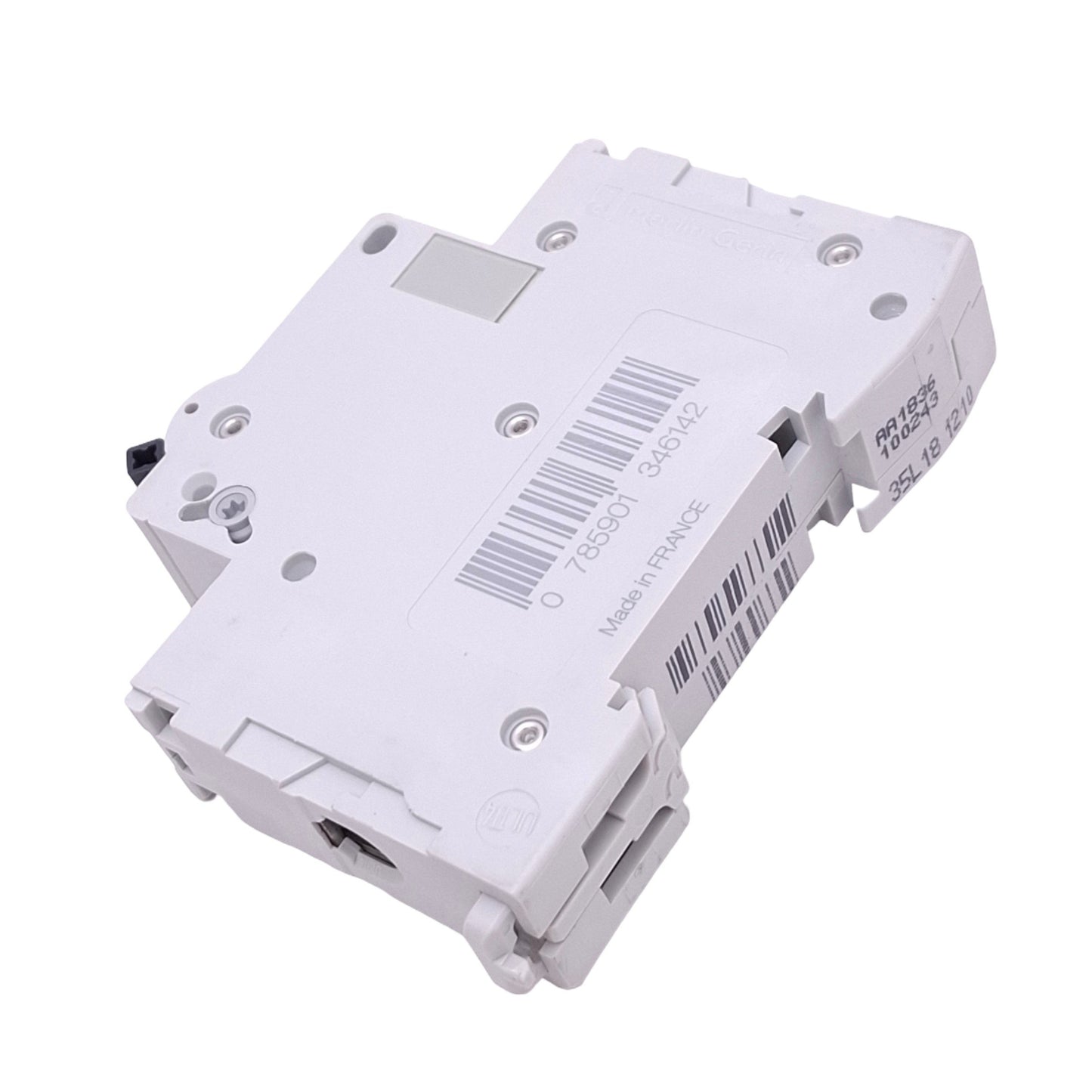 New – Open box Schneider Electric 24425 Multi9 Circuit Breaker, 277VAC/65VDC Max, 1A, DIN Rail