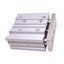 New SMC MGPM25TN-50Z Guided Cylinder, 25mm Bore, 50mm Stroke, 1/8in NPT, 1.0 MPa