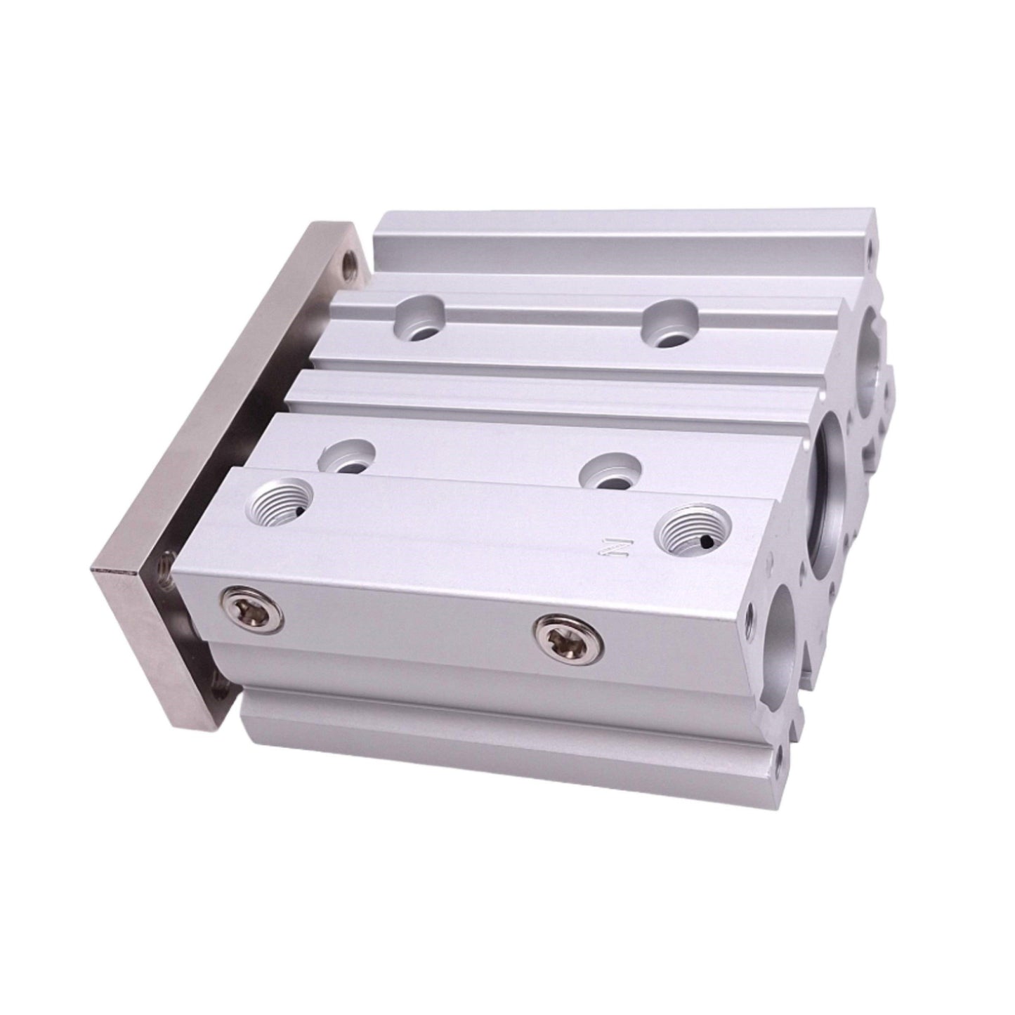 New SMC MGPM25TN-50Z Guided Cylinder, 25mm Bore, 50mm Stroke, 1/8in NPT, 1.0 MPa