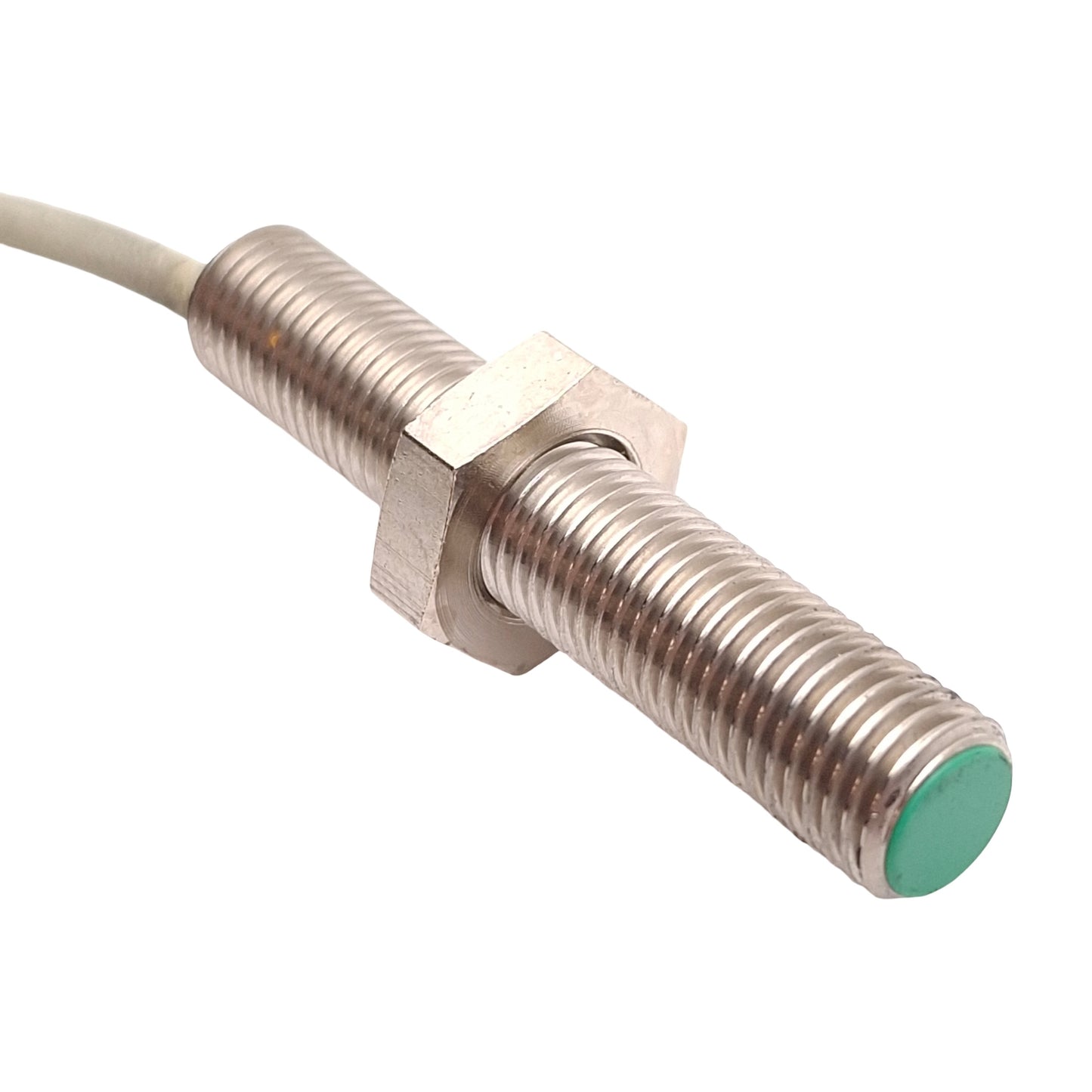 Used Destaco OSIP-011 Robohand Inductive Proximity Sensor PNP-NO, 2mm, 10-30VDC, M8