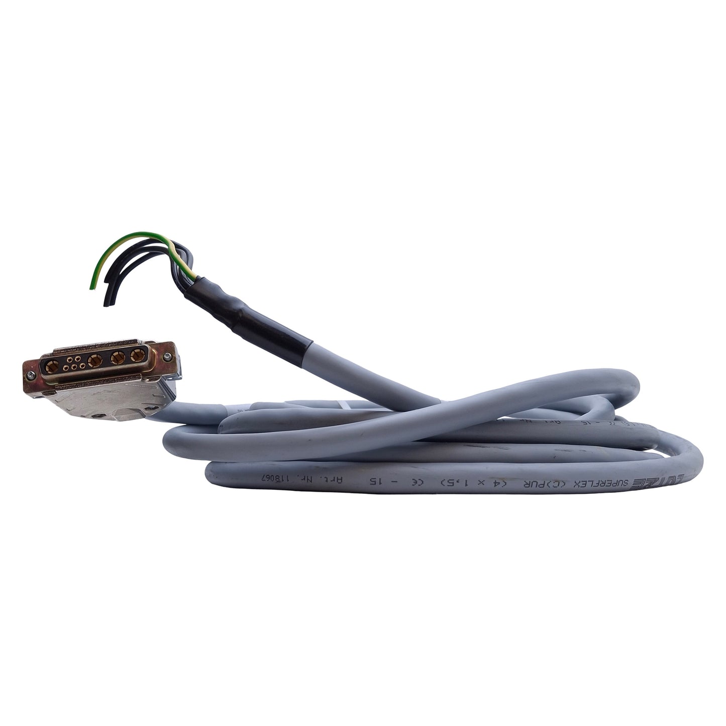 Used Aerotech C19851-50 BL Linear Stage Brushless Motor Power Cable, Hi-Flex, 16ft