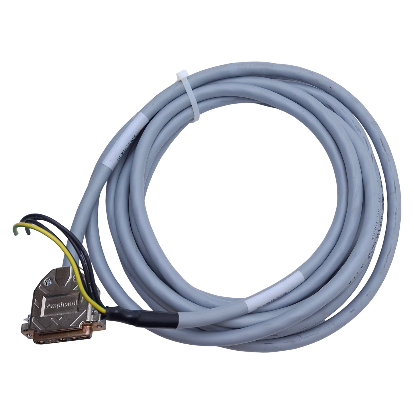 Used Aerotech C19851-50 BL Linear Stage Brushless Motor Power Cable, Hi-Flex, 16ft