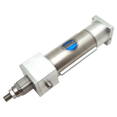 Used Bimba OLE-1501-16T-S12T1T3 Electric Linear Actuator 2" Bore 1" Stroke *No Motor*