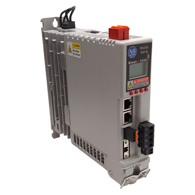 Used Allen Bradley 2198-H008-ERS Kinetix 5500 Servo Drive, 3Ø 0-460VAC 2.5A, 0-590Hz