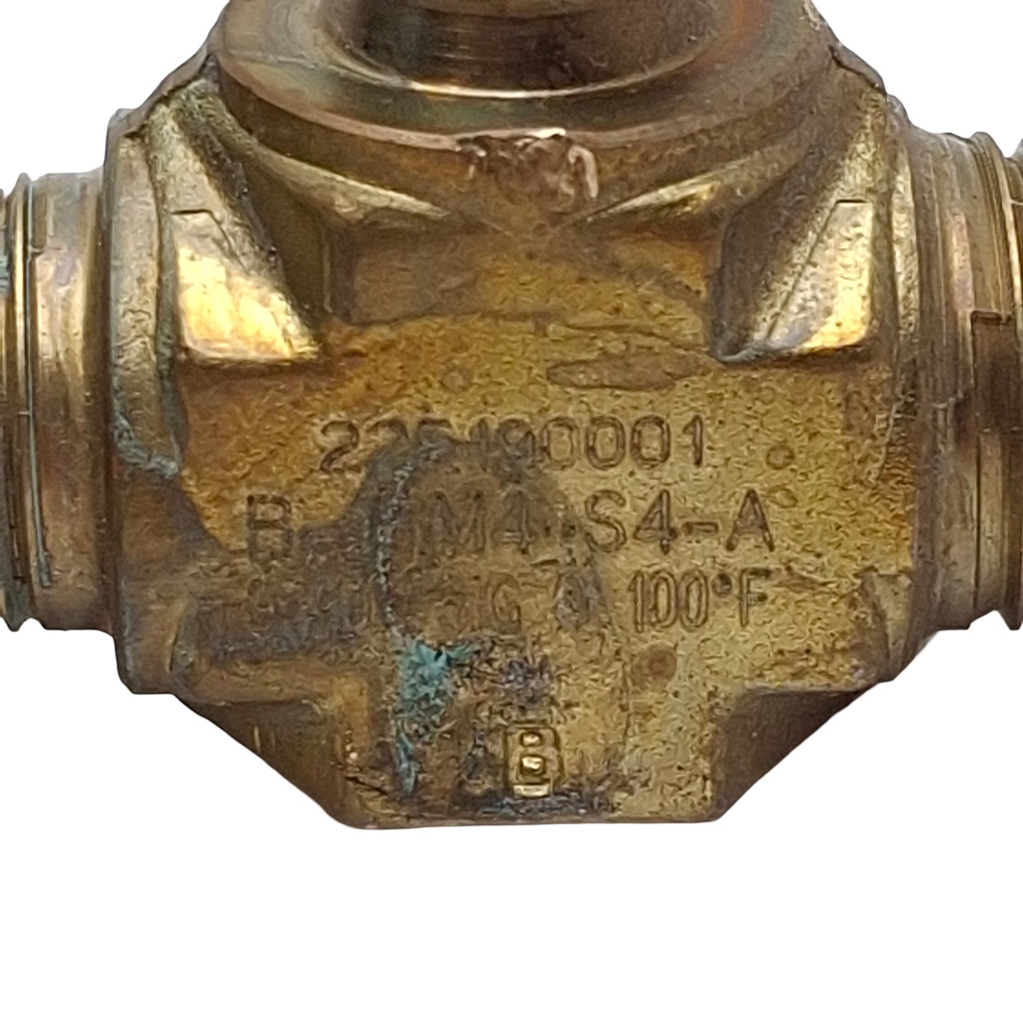 Used Swagelok B-1RM4-S4-A Needle Valve, 1/4in NPT Male x 1/4in Tube, 3000psi, 0.37Cv