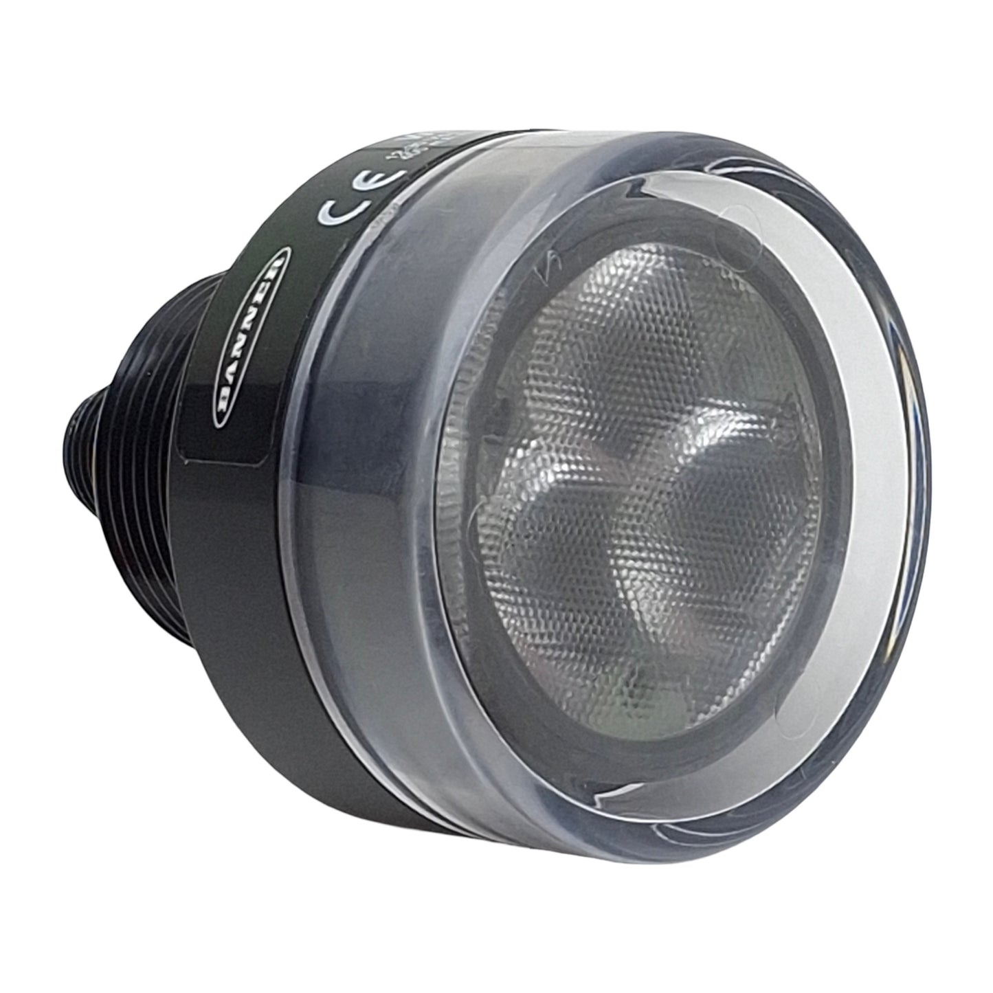 Used Banner WL50SWL11Q Task Lighting LED Spotlight, White, ø50mm, 12-30VDC, 5-Pin M12