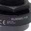 Used Banner WL50SWL11Q Task Lighting LED Spotlight, White, ø50mm, 12-30VDC, 5-Pin M12