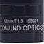 Used Edmund Optics 58001 Fixed Focal Length Compact Lens, 12mm, f/1.8-f/16, 2/3"