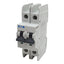 Used Eaton FAZ-D13/2-NA Circuit Breaker, 2-Pole, 13A 48VDC/277VAC, DIN Rail