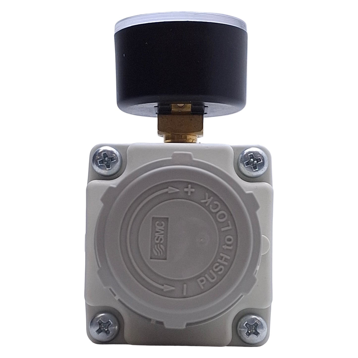 Used SMC AW30-N03-Z-A Pneumatic Filter Regulator 150psi Supply, 7-100psi Set Pressure