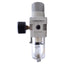 Used SMC AW30-N03-Z-A Pneumatic Filter Regulator 150psi Supply, 7-100psi Set Pressure