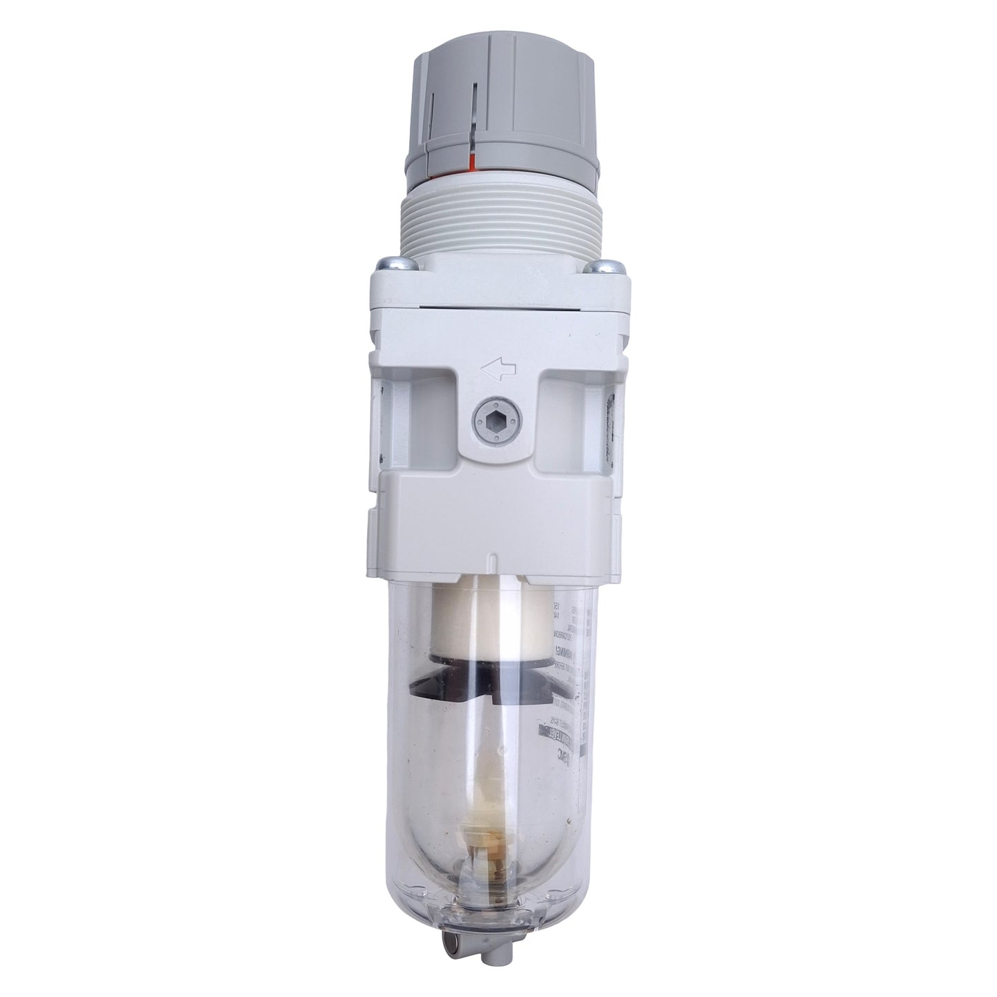 Used SMC AW30-N03-Z-A Pneumatic Filter Regulator 150psi Supply, 7-100psi Set Pressure