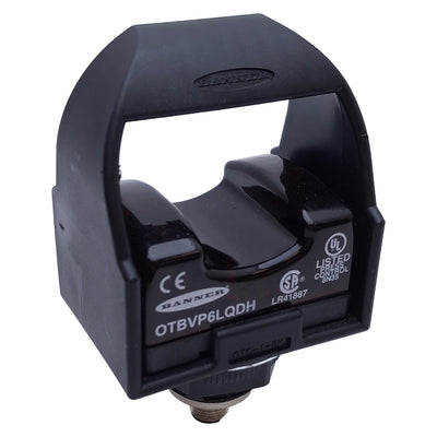 Used Banner OTBVP6LQDH Optical Touch Button Momentary Action, 10-30VDC, 4-Pin M12