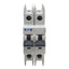 Used Eaton FAZ-C3/2-NA Circuit Breaker, 2-Poles, 3A 48VDC 480Y/277VAC, DIN Rail