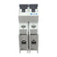 Used Eaton FAZ-C3/2-NA Circuit Breaker, 2-Poles, 3A 48VDC 480Y/277VAC, DIN Rail