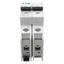Used Eaton FAZ-C3/2-NA Circuit Breaker, 2-Poles, 3A 48VDC 480Y/277VAC, DIN Rail