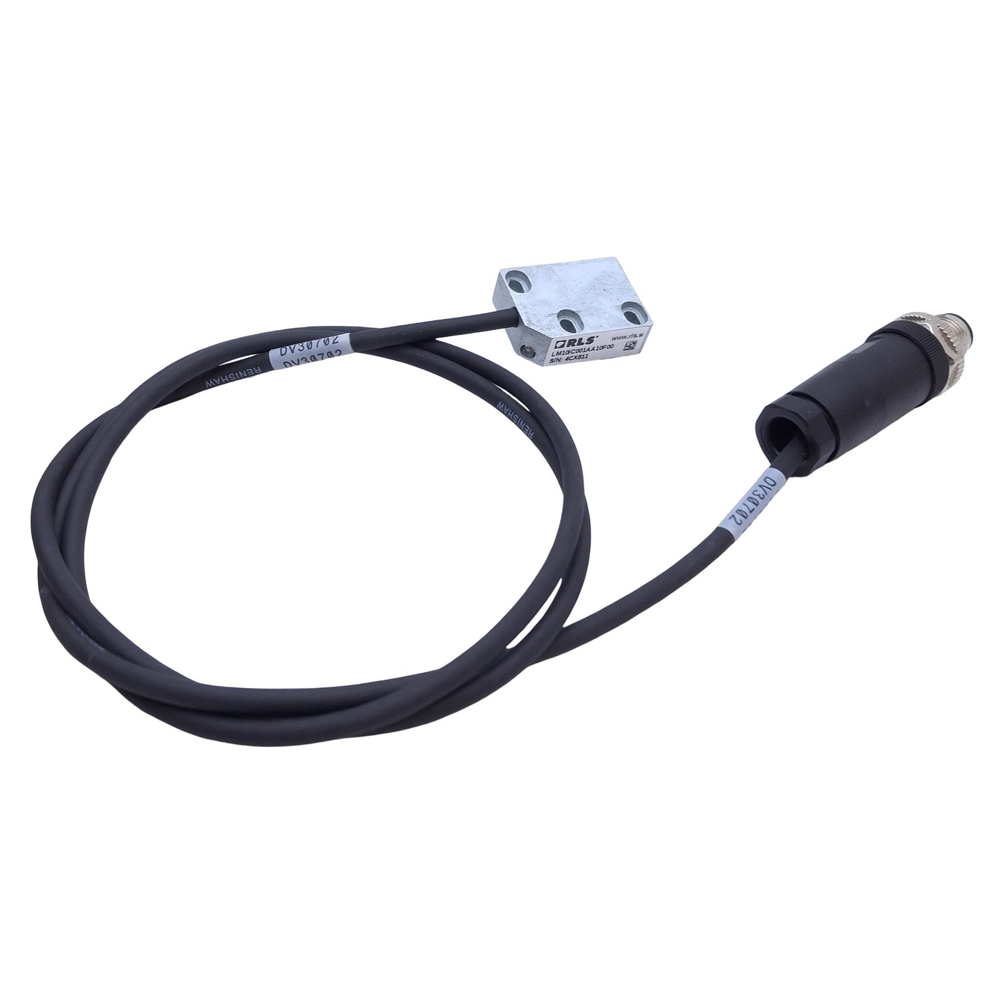 Used RLS LM10IC001AA10F00 Incremental Magnetic Encoder 4.7-7V, 50m Measuring Length