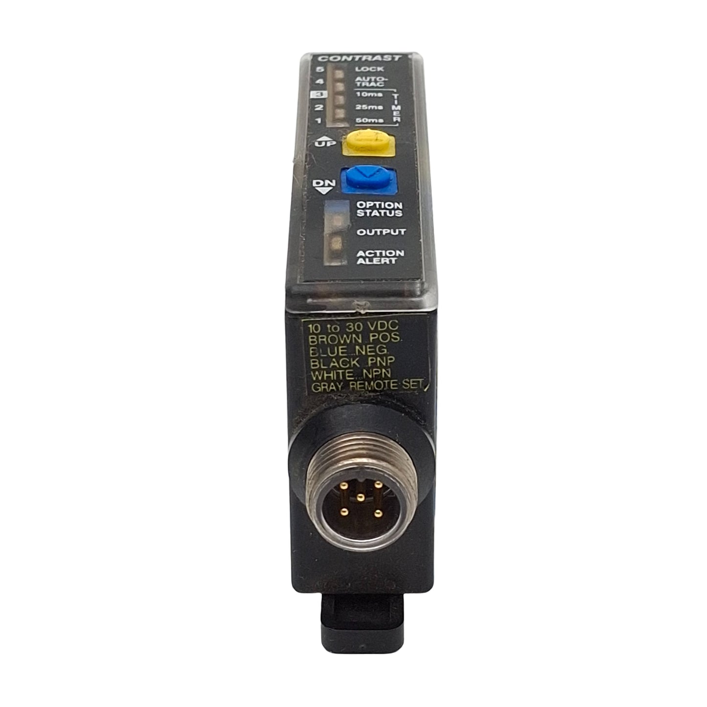 Used Tri-Tronics EZPRC SMARTEYE EZ-PRO Sensor, NPN/PNP, 10-30VDC, 5-Pin M12, DIN Rail