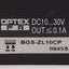Used Optex FA BGS-ZL10CP Photoelectric Sensor, PNP, 5-100mm, 10-30VDC, M8 4-Pin Male