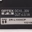Used Optex FA ZR-L1000CP Photoelectric Sensor PNP, 10m Range, 10-30VDC, M8 4-Pin Male