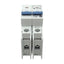 Used Allen Bradley 1489-A2C150 Circuit Breaker, 2-Pole, 15A 480Y/277VAC, DIN Rail