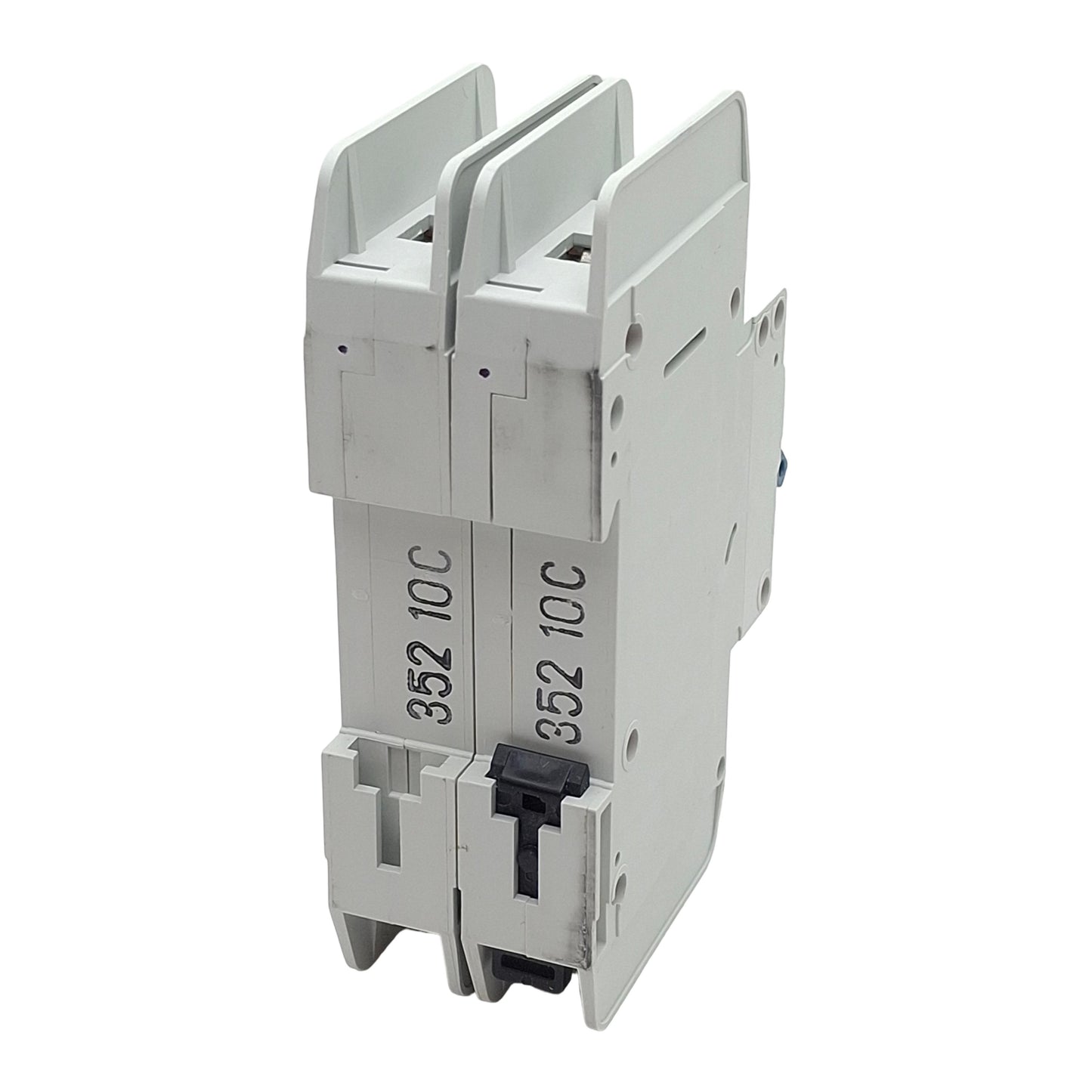 New Allen Bradley 1489-A2C100 Circuit Breaker, 2-Pole, 10A 48VDC/277VAC, DIN Rail