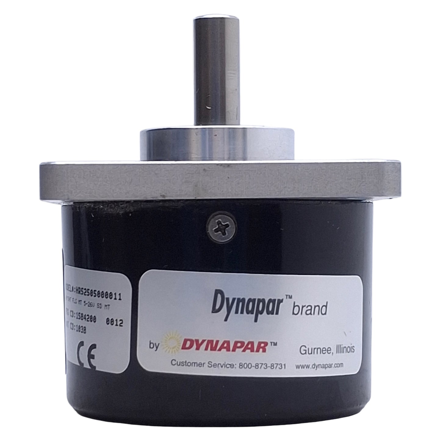 Used Dynapar HR52505000011 Incremental Encoder ø3/8" Shaft, 10,000rpm Max, 26VDC