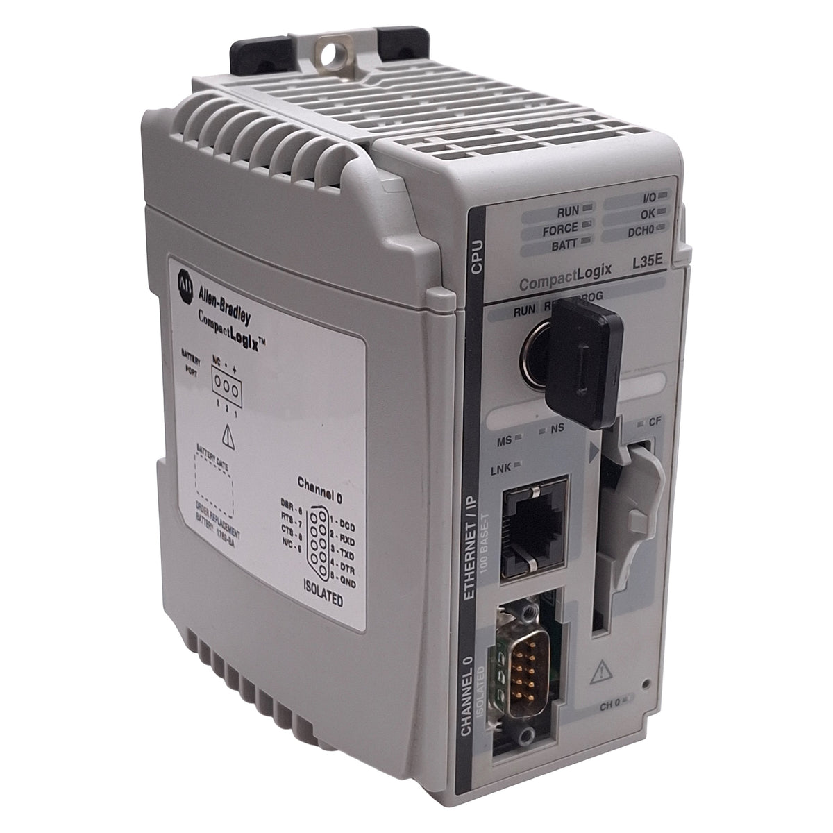 Used Allen Bradley 1769-L32E CompactLogix PLC/Controller Ethernet/RS-232 740KB