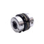 Used Zero Max Model 6-18AC Rigid Coupler, 3/8in to 1/2in Bore, 180in-lbs, 1.85in OD