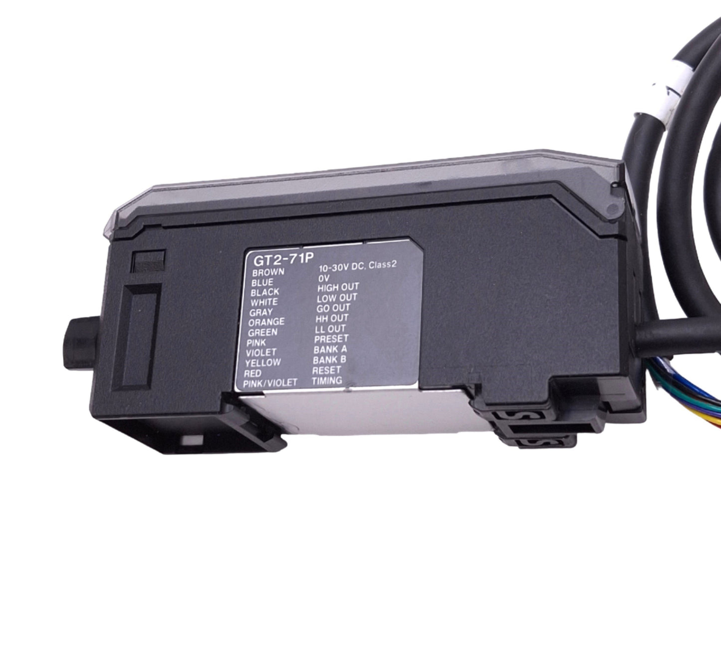 Used Keyence GT2-71P Digital Contact Sensor Amplifier Unit, 10-30VDC, PNP Out