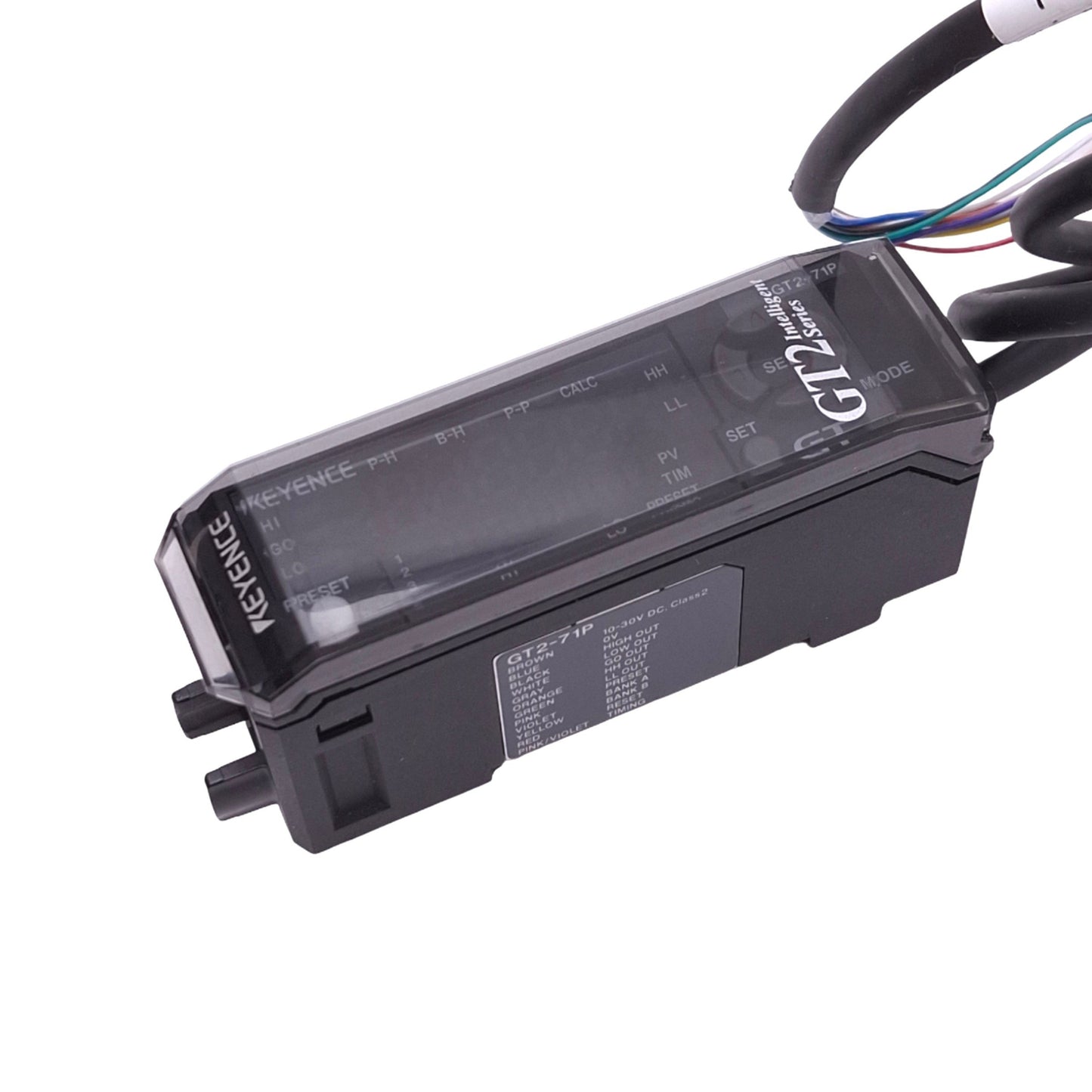 Used Keyence GT2-71P Digital Contact Sensor Amplifier Unit, 10-30VDC, PNP Out