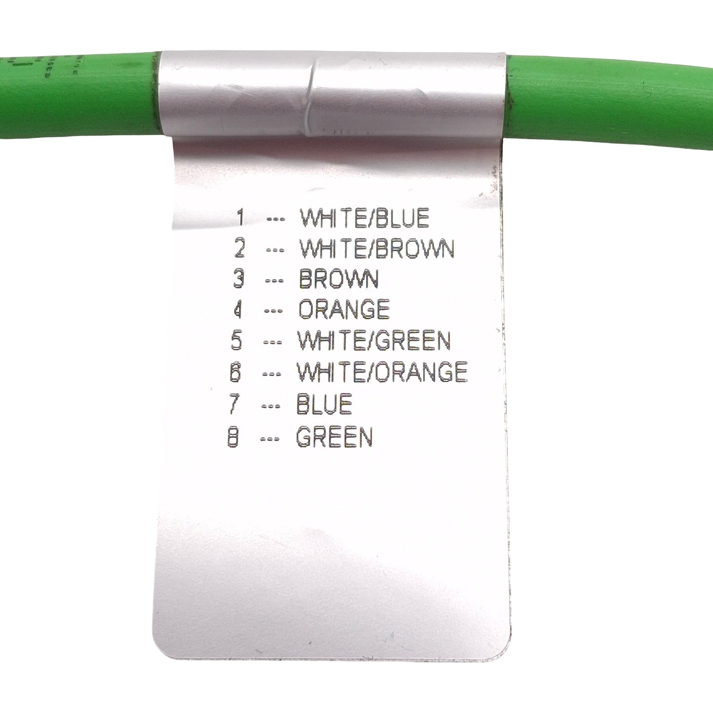 Used Microscan 61-000163-01 Ethernet Cable For QX-830, RJ45, Ultralock M12 8-Pin, 3m