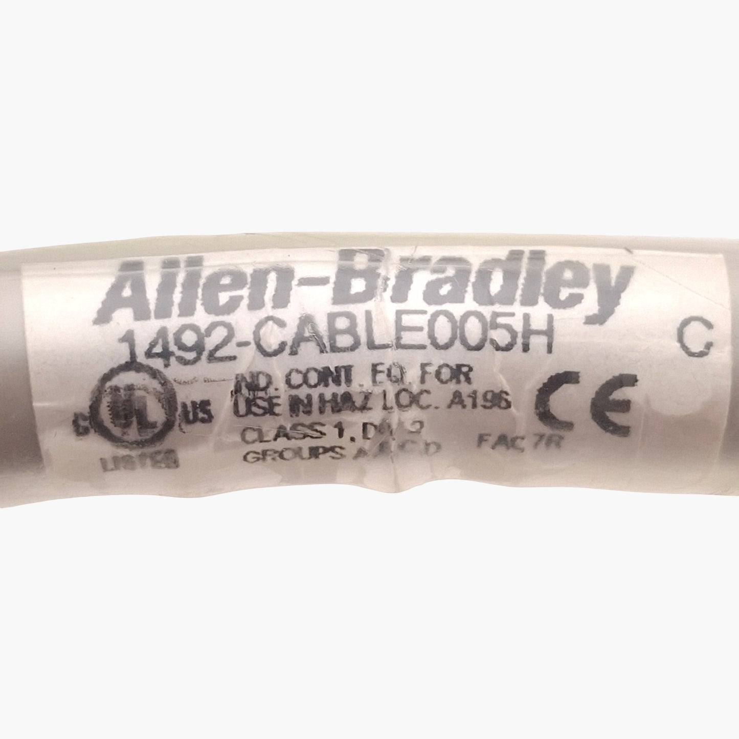 Used Allen Bradley 1492-CABLE005H Pre-wired Cable For 32-Point Digital 1746 I/O, 2ft