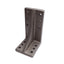 Used Misumi IKDM-120-N10 Cast Iron Angle Plates, 200mm H x 120mm, *Holes/See Desc.*
