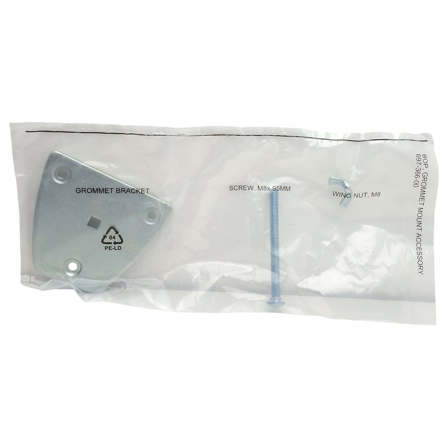 New Ergotron 697-366-00 Bop Grommet Mount Accessory Kit For Monitor Arm Base, M8