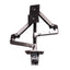 Used Ergotron 45-248-026 LX Desk Mount Dual Stacking LCD Monitor Arms VESA MIS-D