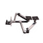 Used Ergotron 45-248-026 LX Desk Mount Dual Stacking LCD Monitor Arms VESA MIS-D