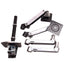 Used Ergotron 45-248-026 LX Desk Mount Dual Stacking LCD Monitor Arms VESA MIS-D
