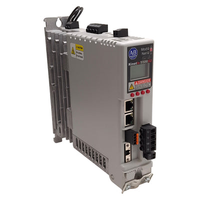 Used Allen Bradley 2198-H003-ERS2 Kinetix 5500S2 Servo Drive, 0.6kW, 3Ø 0-460VAC 1A