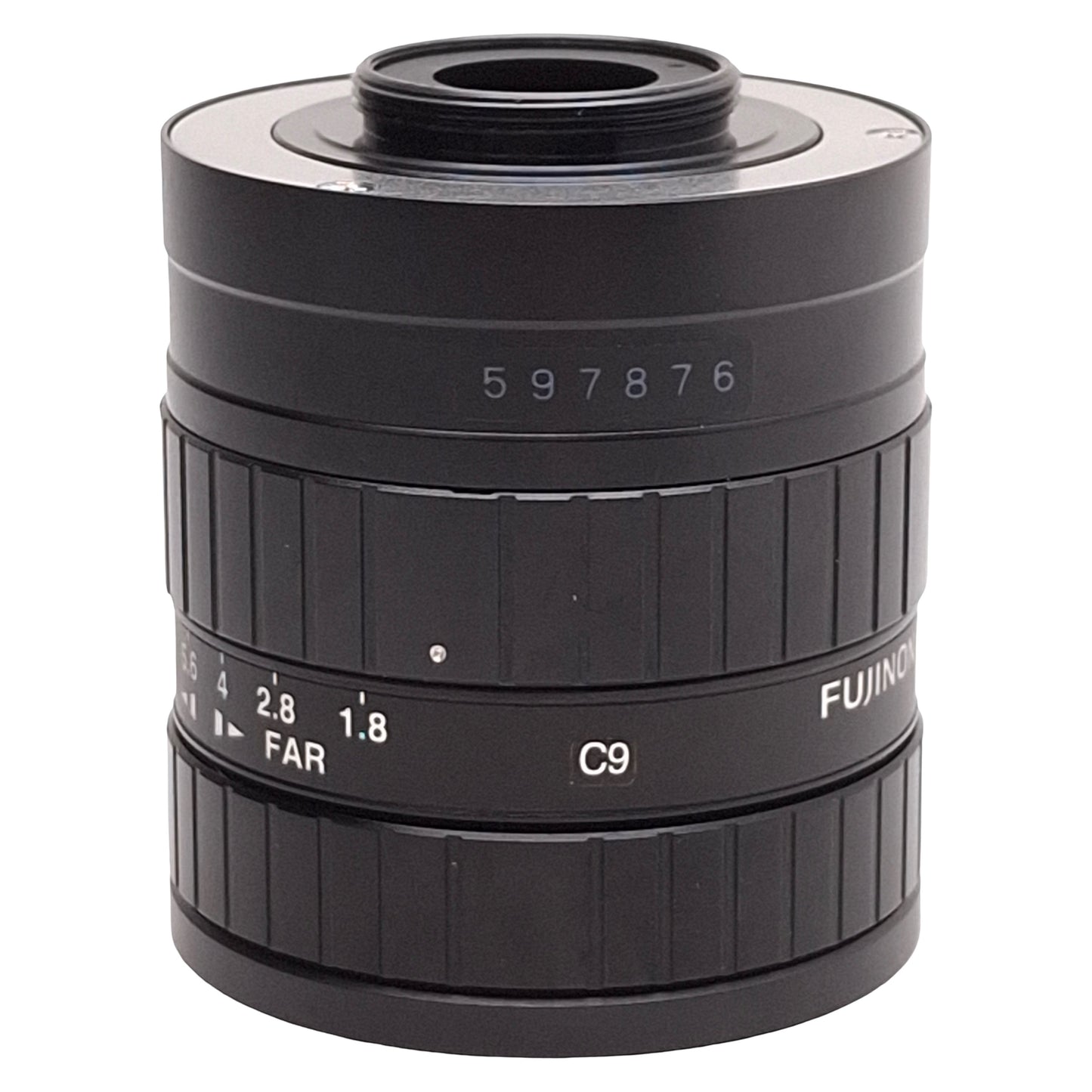 Used Fujinon HF50SA-1 Machine Vision Lens, 50mm Focal, F1.8~F22, M49x0.75, C-Mount