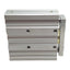 Used SMC JMGPM20-50 Compact Guided Cylinder, ø20mm Bore, 50mm Stroke, M5, 0.7MPa