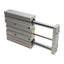 Used SMC JMGPM20-50 Compact Guided Cylinder, ø20mm Bore, 50mm Stroke, M5, 0.7MPa