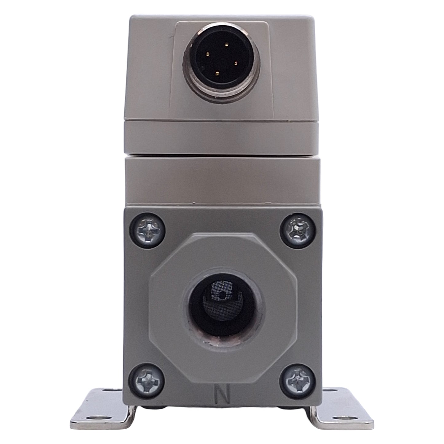 Used SMC PF2A750-N02-67 Digital Flow Switch, PNP, 5-50L/min, 1/4in NPT, 12-24VDC