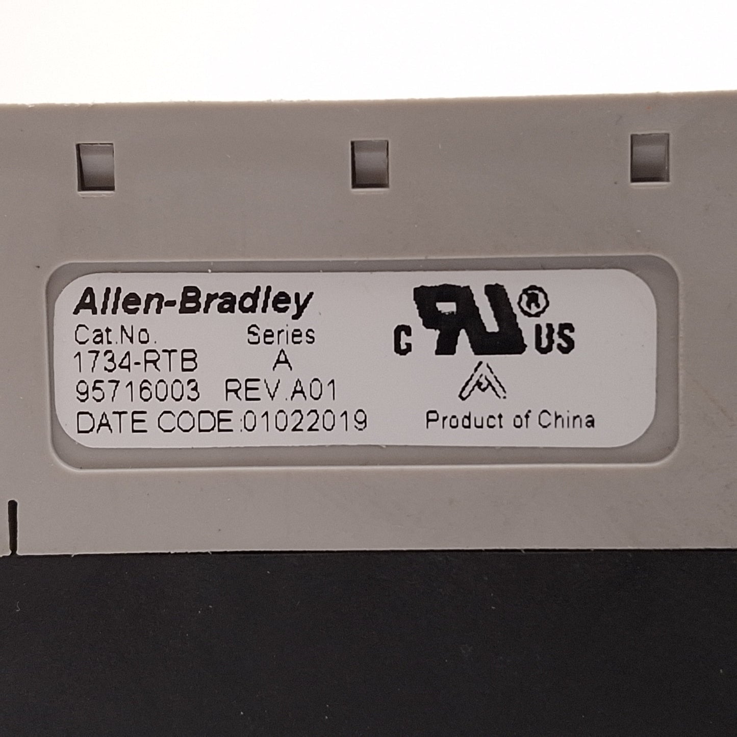 Used Allen Bradley 1734-AENTR POINT I/O Network Adapter, 2-Port, EtherNet/IP, 24VDC